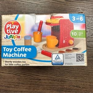 Toy Wooden Coffee Machine 3-6 Years